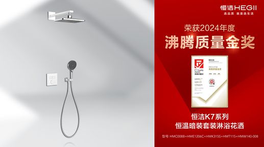 贯！恒洁闪耀2024沸腾质量奖年度盛典j9平台行业金奖数第一全品类金奖大满(图9)